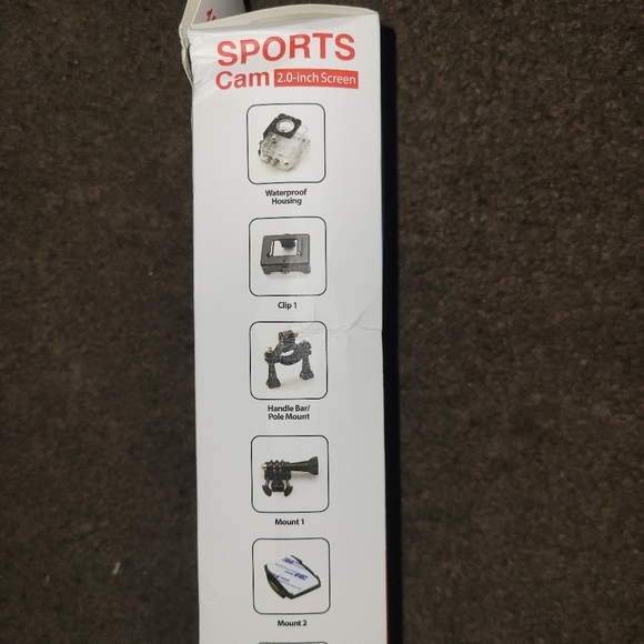 Sports Cam 1080p Waterproof 30M Camera - Picture 4 of 4